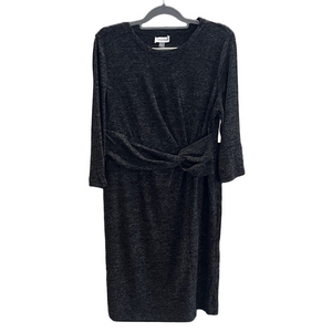 Calvin Klein Dark Gray Long 3/5 Sleeve Dress